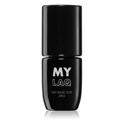 MYLAQ My Base 2in1 base et top coat pour ongles en gel