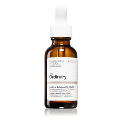 The Ordinary Caffeine Solution 5% + EGCG sérum yeux anti-poches et anti-cernes