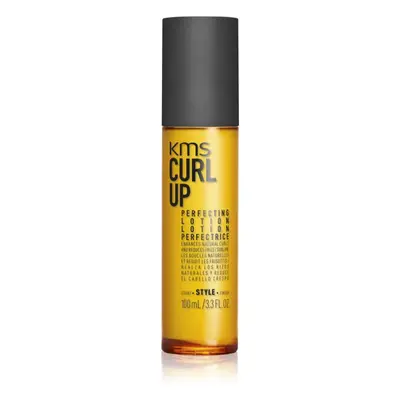 KMS Curl Up Perfecting Lotion lait coiffant pour cheveux bouclés et frisé