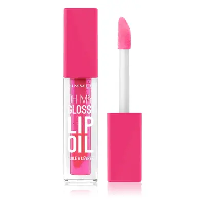 Rimmel Oh My Gloss! Lip Oil huile à lèvres pour un effet naturel teinte Vivid Red