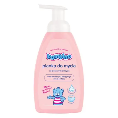 Bambino Baby Wash Foam bain moussant corps et cheveux pour bébé