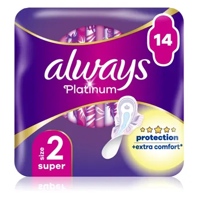 Always Platinum Super Size serviettes hygiéniques