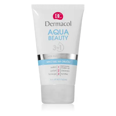 Dermacol Aqua Beauty gel lavant visage en