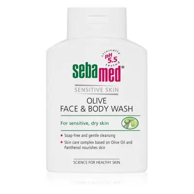 Sebamed Wash émulsion lavante douce visage et corps à l'huile d'olive