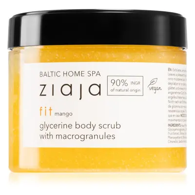 Ziaja Baltic Home Spa Fit Mango gommage à gros grains à la glycérine