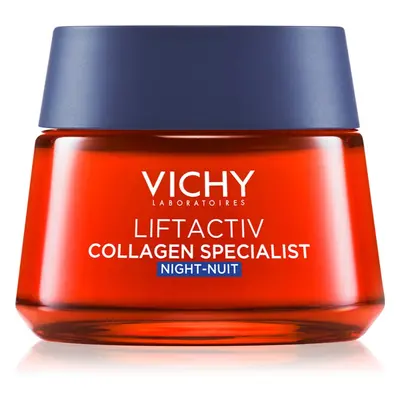 Vichy Liftactiv Collagen Specialist crème de nuit raffermissante anti-rides