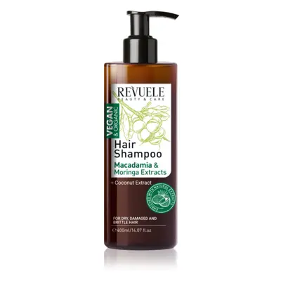 Revuele Vegan & Organic shampoing hydratant pour cheveux secs et abîmés