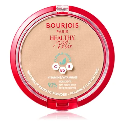 Bourjois Healthy Mix poudre matifiante pour une peau éclatante teinte Rose Beige