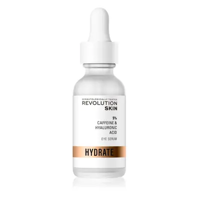 Revolution Skincare Caffeine Solution 5% + Hyaluronic Acid sérum contour des yeux