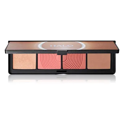 Smashbox Halo Sculpt + Glow Face Palette palette d’enlumineurs et de blushs teinte Berry Saturat