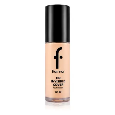 flormar HD Invisible Cover Foundation fond de teint léger illuminateur SPF teinte Soft Beige