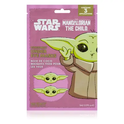 Mad Beauty Star Wars The Mandalorian The Child masque hydratant illuminateur contour des yeux