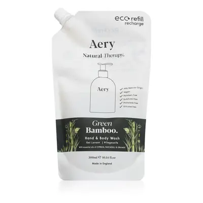 Aery Botanical Green Bamboo savon liquide mains et corps recharge