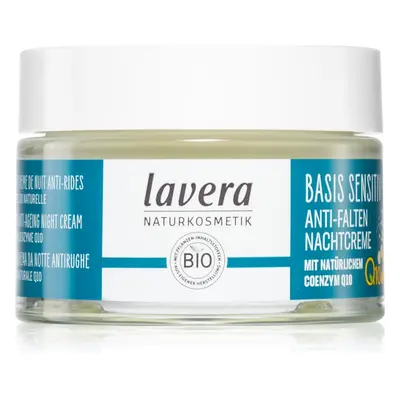 Lavera Basis Sensitiv Q10 crème de nuit visage à la coenzyme Q10