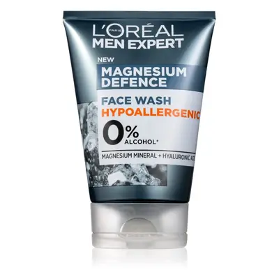 L’Oréal Paris Men Expert Magnesium Defence gel lavant visage pour homme