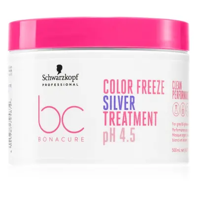 Schwarzkopf Professional BC Bonacure Color Freeze Silver masque anti-jaunissement