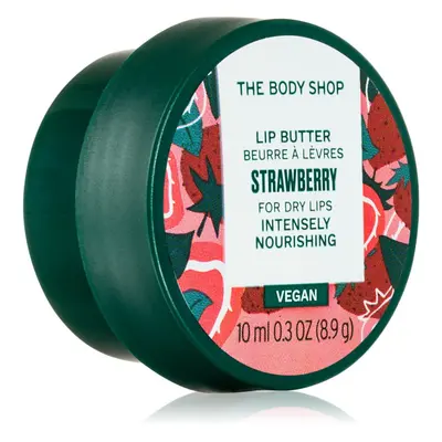 The Body Shop Strawberry Lip Butter beurre à lèvres traitant