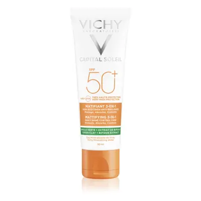 Vichy Capital Soleil Mattifying 3-in-1 crème matifiante protectrice visage SPF 50+