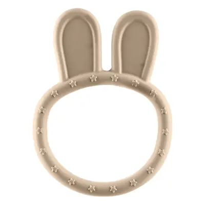 Zopa Silicone Teether Rabbit jouet de dentition Mustard Yellow