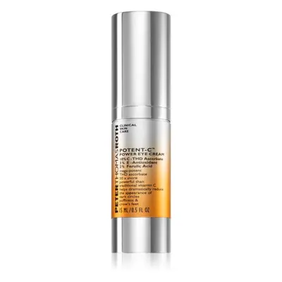 Peter Thomas Roth Potent-C Power Eye Cream crème hydratante yeux anti-poches et anti-cernes