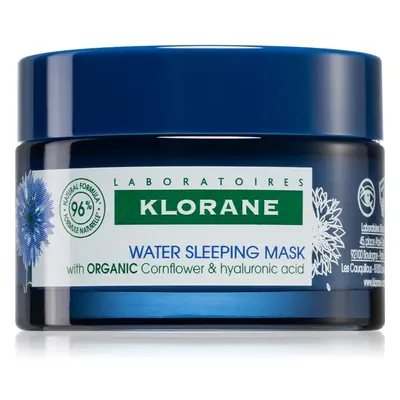 Klorane Bleuet Organic masque de nuit à l'acide hyaluronique