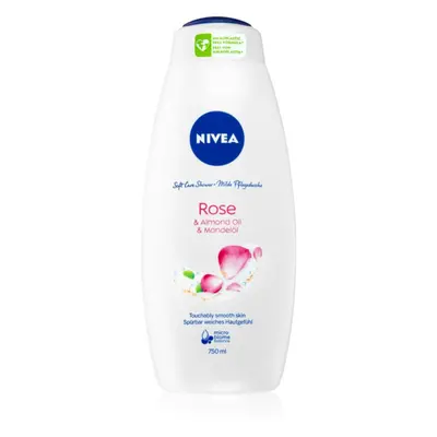 Nivea Rose & Almond Oil gel de douche