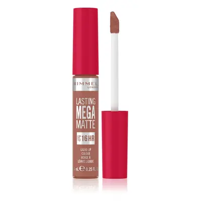 Rimmel Lasting Mega Matte rouge à lèvres léger liquide mat 16h teinte Rose & Shine