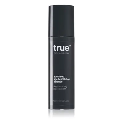 true men skin care Regenerating night cream crème de nuit régénératrice