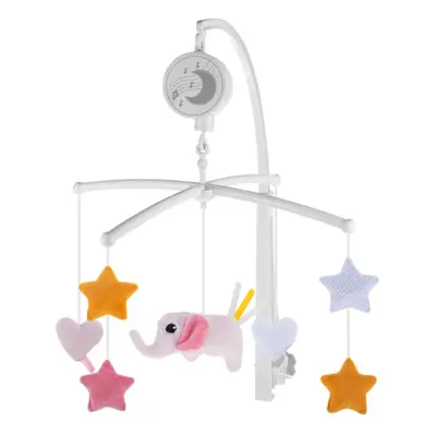 Zopa Music Mobile Elephant manège pour lit de bébé