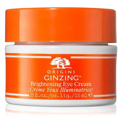 Origins GinZing™ Brightening Eye Cream crème illuminatrice yeux anti-poches et anti-cernes teint