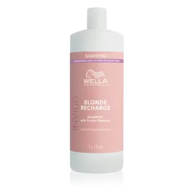 Wella Professionals Invigo Blonde Recharge shampoing pour cheveux blonds anti-jaunissement