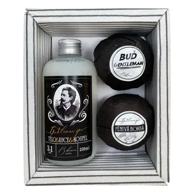 Bohemia Gifts & Cosmetics Gentlemen Spa coffret cadeau conçu pour les baignoires pour homme