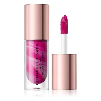 Makeup Revolution Ceramide Swirl brillant à lèvres hydratant teinte Berry Pink