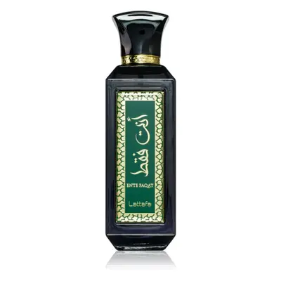 Lattafa Ente Faqat Eau de Parfum mixte