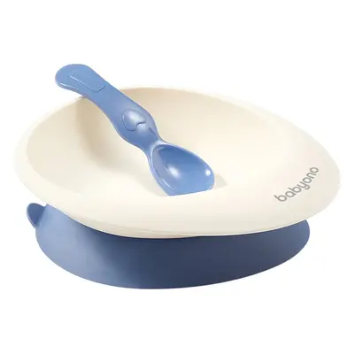 BabyOno Be Active Bowl with a Spoon service de table Mint m+