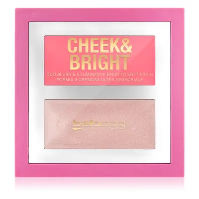 bellaoggi Cheek & Bright blush et enlumineur teinte Posh Rose