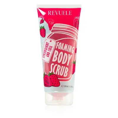 Revuele Foaming Body Scrub Strawberry and Chia gommage hydratant corps