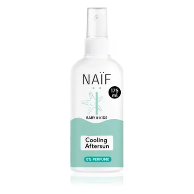 Naif Baby & Kids Cooling Aftersun spray après-soleil pour les mamans et les bébés sans parfum