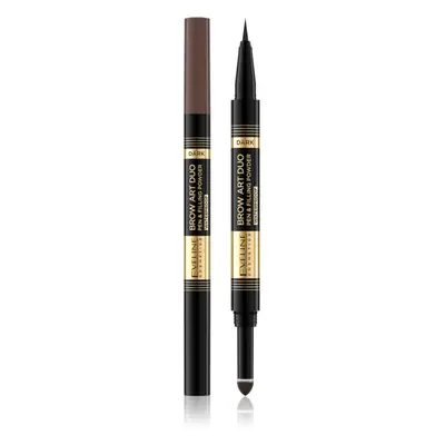 Eveline Cosmetics Brow Art Duo crayon sourcils double embout teinte Light