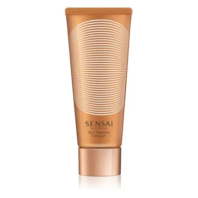 Sensai Silky Bronze Self Tanning For Body gel-crème avec effet auto-bronzant