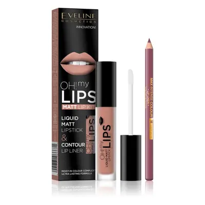 Eveline Cosmetics OH! my LIPS Matt kit lèvres Lovely Rose