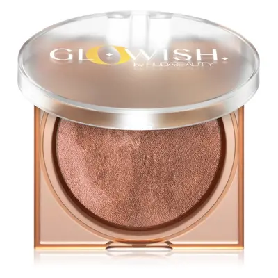 Huda Beauty Glo Wish Soft Radiance Mini poudre compacte bronzante teinte - Deep Tan