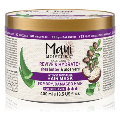 Maui Moisture Revive & Hydrate + Shea Butter masque hydratant nourrissant pour cheveux