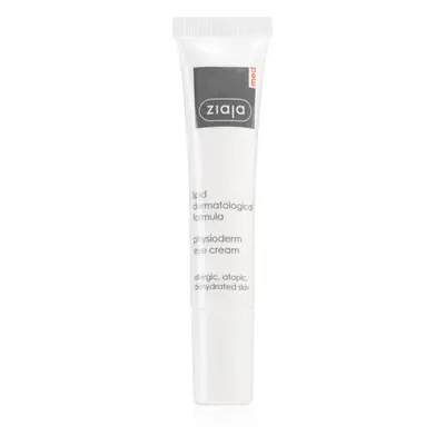 Ziaja Med Lipid Dermatological Formula crème physiologique contour des yeux pour peaux sensibles