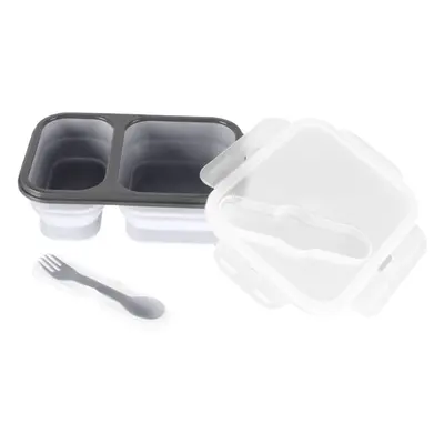 Zopa Silicone Lunch Box Large service de table Sand Beige 21x15 cm