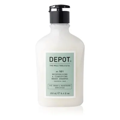 Depot No. Moisturizing & Clarifying Beard Shampoo shampoing hydratant pour la barbe