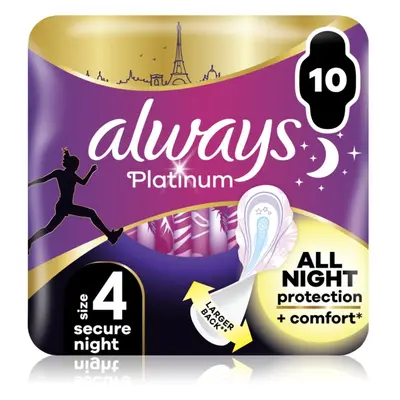 Always Platinum Secure Night Size serviettes hygiéniques