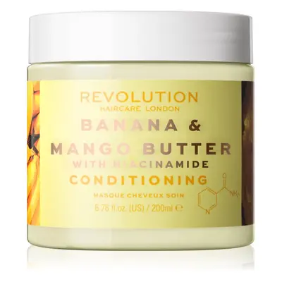 Revolution Haircare Hair Mask Banana & Mango Butter masque traitement intense pour cheveux