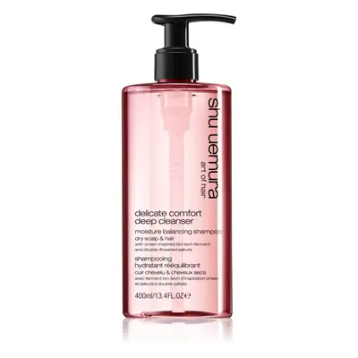 Shu Uemura Deep Cleanser Delicate Comfort shampoing hydratant pour cheveux secs