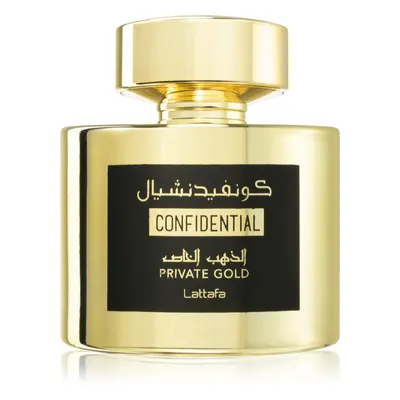 Lattafa Confidential Private Gold Eau de Parfum mixte